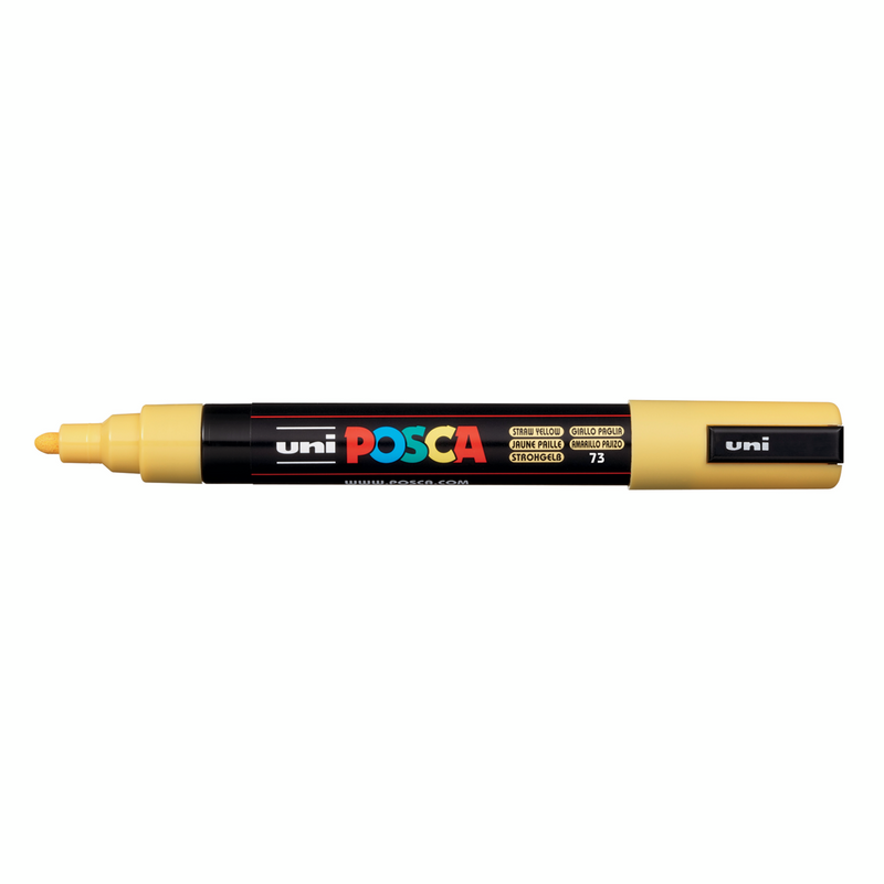 Pennarello Marcatore a Tempera Uni Posca a Punta Media Giallo Paglia