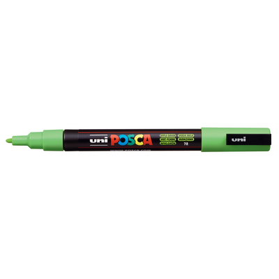 Pennarello Marcatore a Tempera Uni Posca a Punta Fine Verde Mela