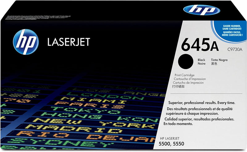 Toner Originale LaserJet HP 645A Nero