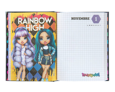 Diario 12 Mesi 24/25 Standard Blu Rainbow High