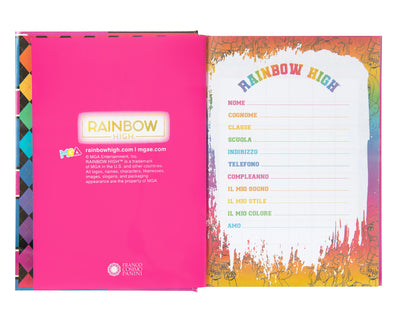 Diario 12 Mesi 24/25 Standard Pink Rainbow High