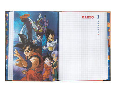 Diario 12 Mesi 24/25 Standard Orange Dragonball Super