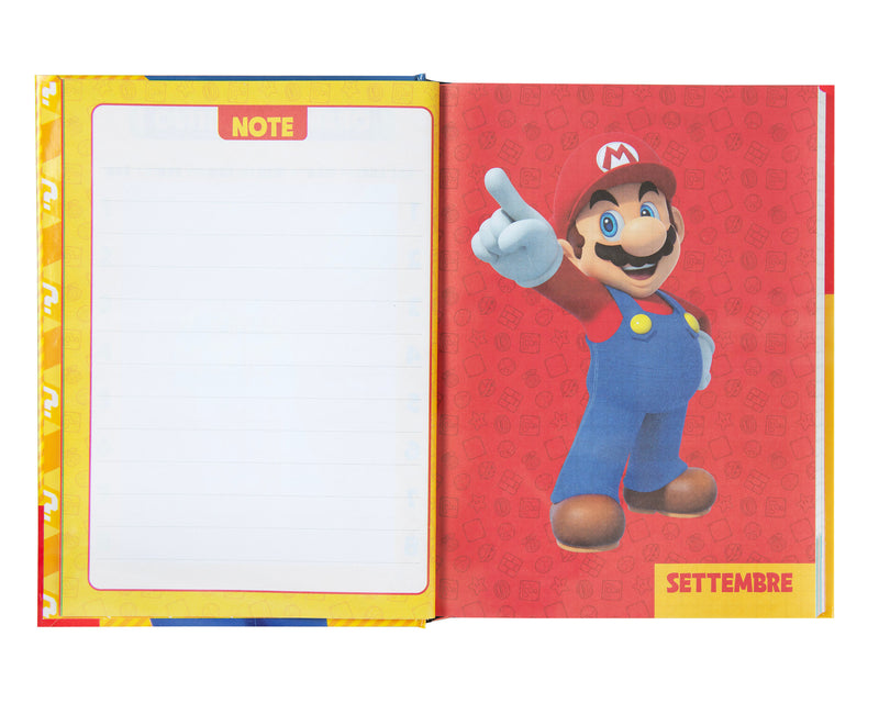 Diario 12 Mesi 24/25 Standard Blu Supermario