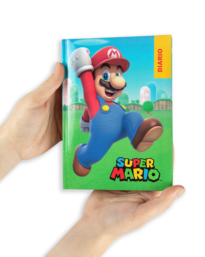 Diario 12 Mesi 24/25 Standard Rosso Supermario