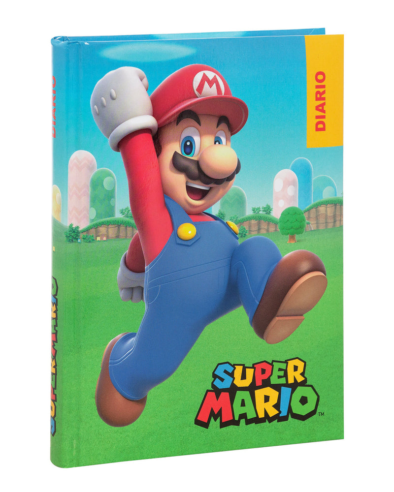 Diario 12 Mesi 24/25 Standard Rosso Supermario