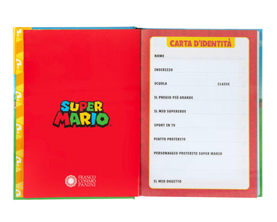 Diario 12 Mesi 24/25 Standard Rosso Supermario