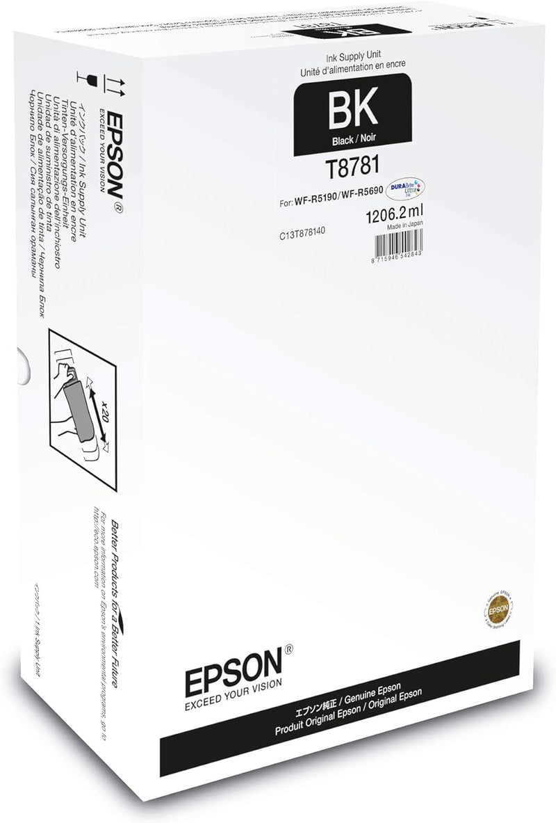 Cartuccia Originale Epson T8781 XXL Nero