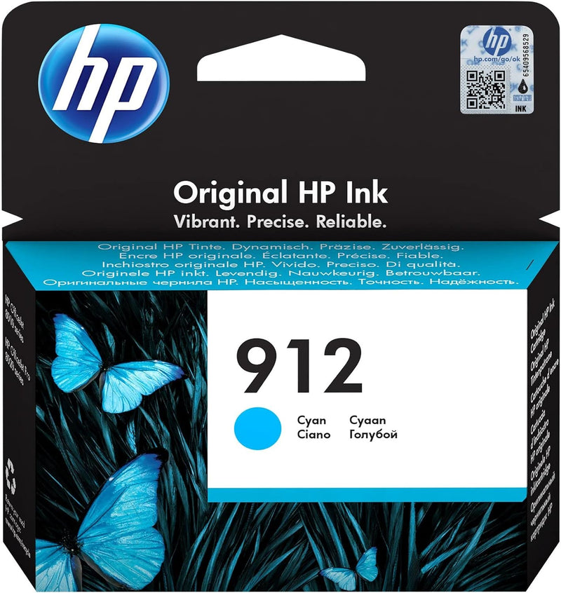 Cartuccia Originale HP 912 Ciano