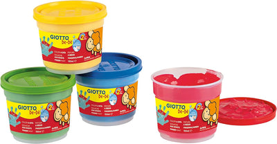 Kit Colori a Dita Lavabili Giotto Bebè - 4 pezzi