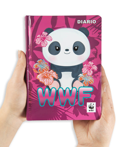 Diario 12 Mesi 24/25 Standard Panda WWF Illustrato