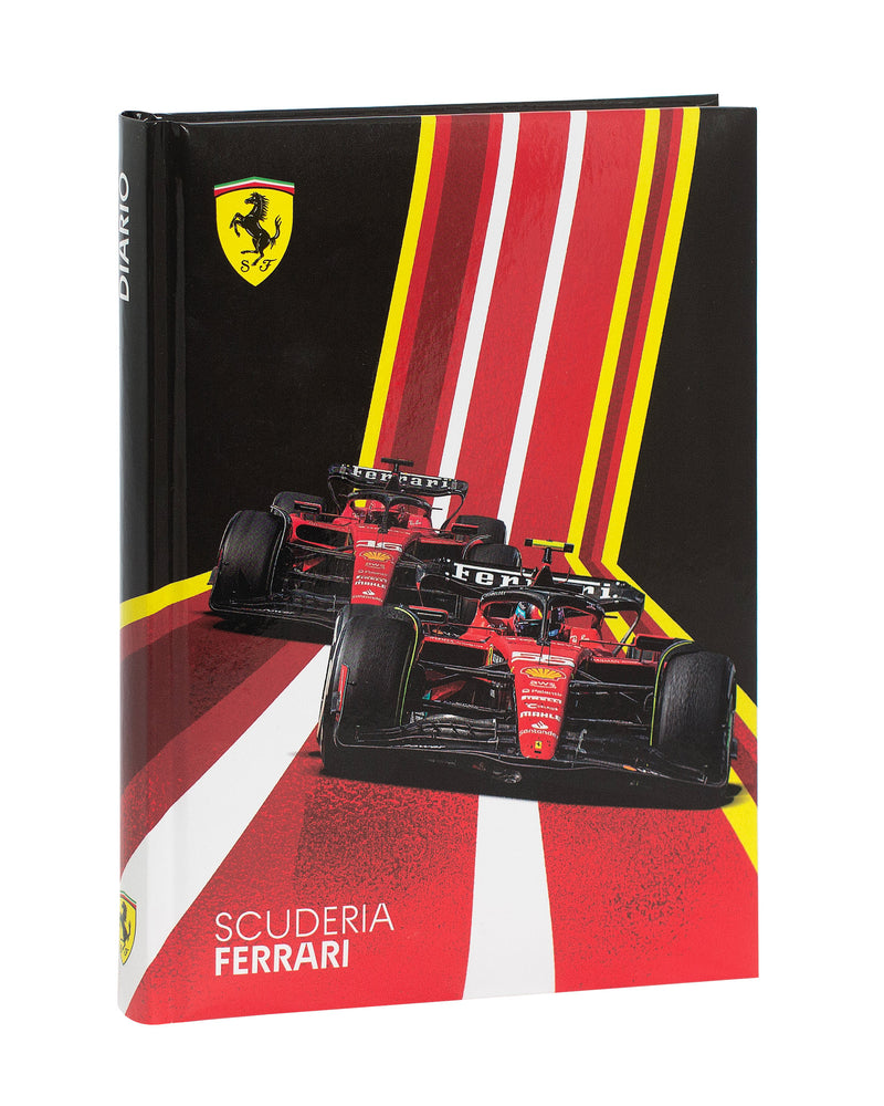 Diario 12 Mesi 24/25 Standard Stripe Ferrari