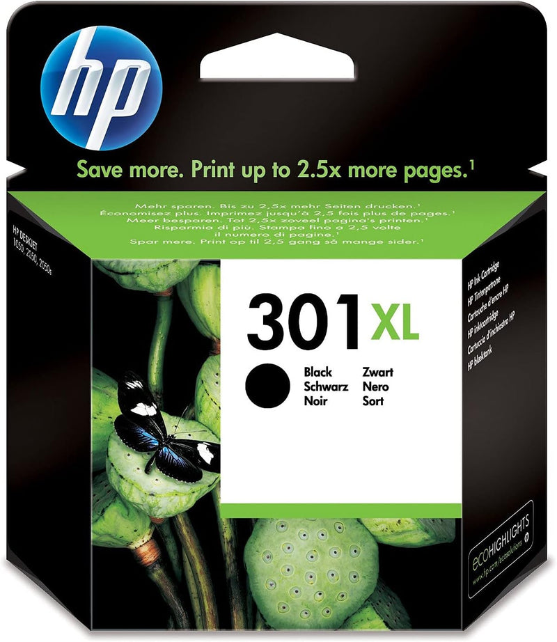 Cartuccia Originale HP 301 XL Nero