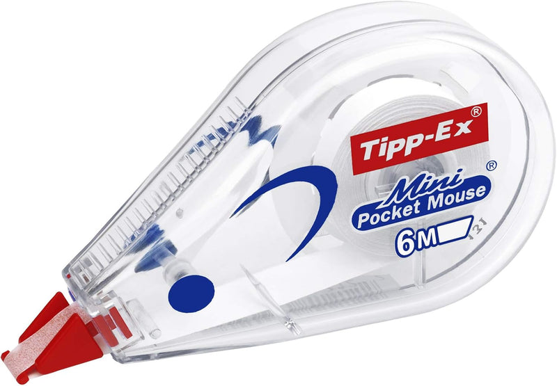 Correttore a Nastro Tipp-Ex Mini Pocket Mouse 5 mm x 6 mt - 3 pezzi (1 OMAGGIO)