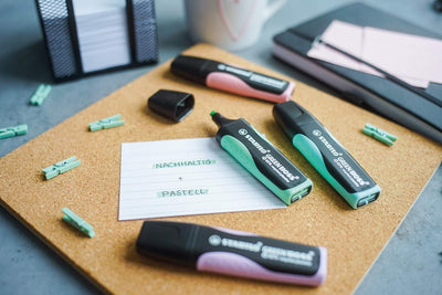 Evidenziatori Stabilo Boss Green Pastel - 4 pezzi