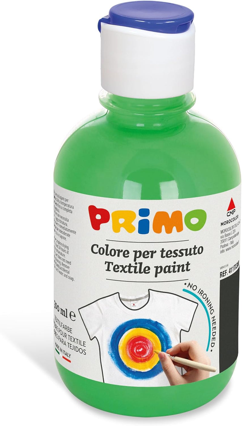 Colore Acrilico per Tessuti Morocolor Primo Verde Brillante 300 ml