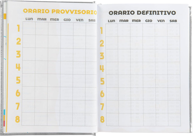 Diario 16 Mesi 25/26 Special Comix Mini Argento
