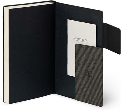 Agenda 12 Mesi Legami Giornaliera Medium 2026 Deep Graphite con Chiusura ad Elastico