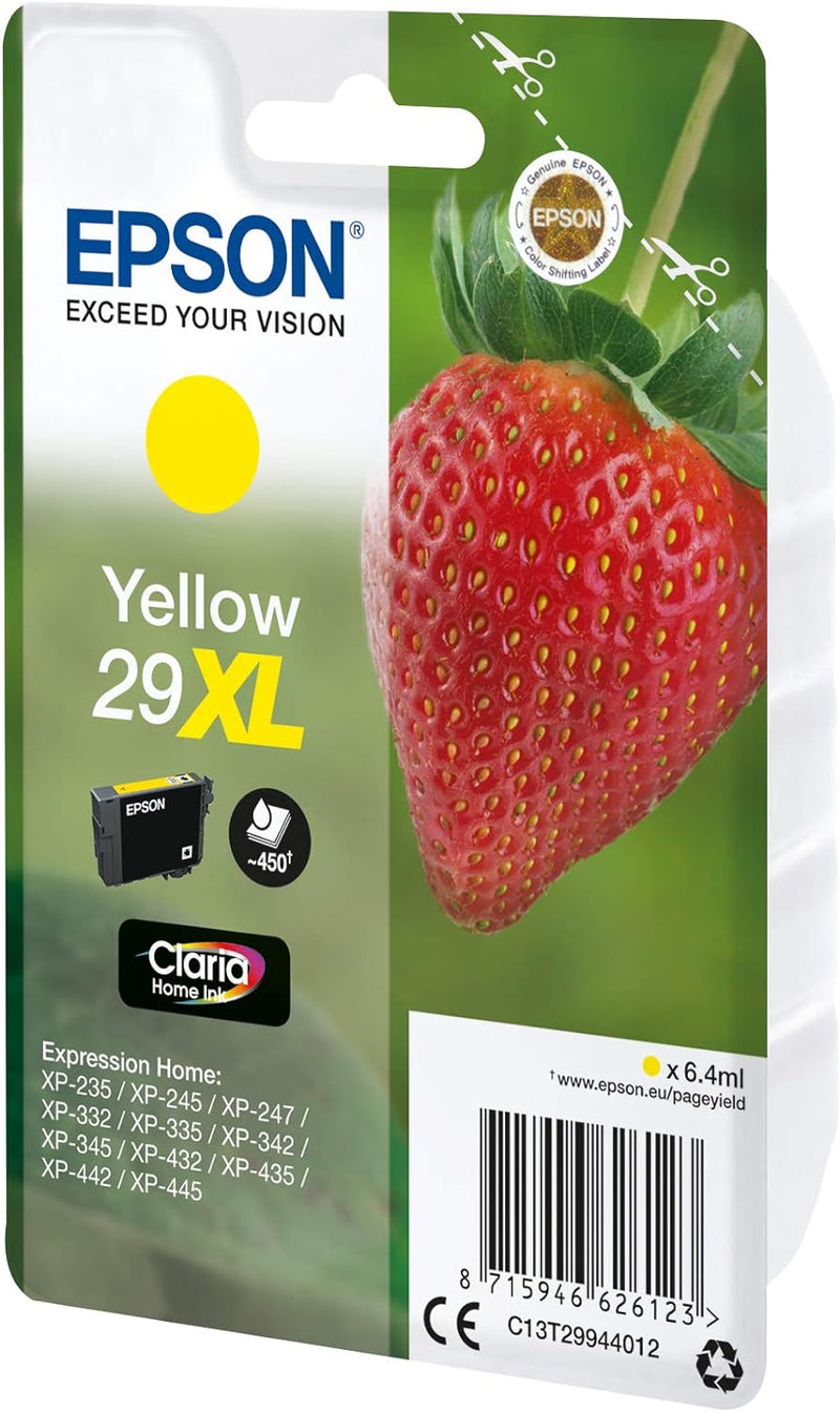 Cartuccia Originale Epson 29 XL Giallo