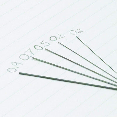 Mine in Grafite Nere Pentel Stein B da 0,7 mm con Astuccio - 40 pezzi