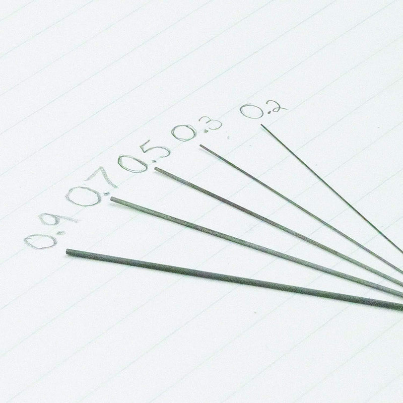 Mine in Grafite Nere Pentel Stein B da 0,7 mm con Astuccio - 40 pezzi
