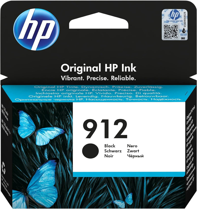 Cartuccia Originale HP 912 Nero