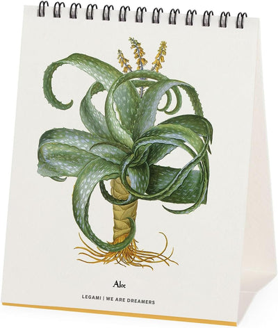 Calendario da Tavolo 12 Mesi Legami con Planner Annuale 2026 Herbarium 12 x 14,5 cm