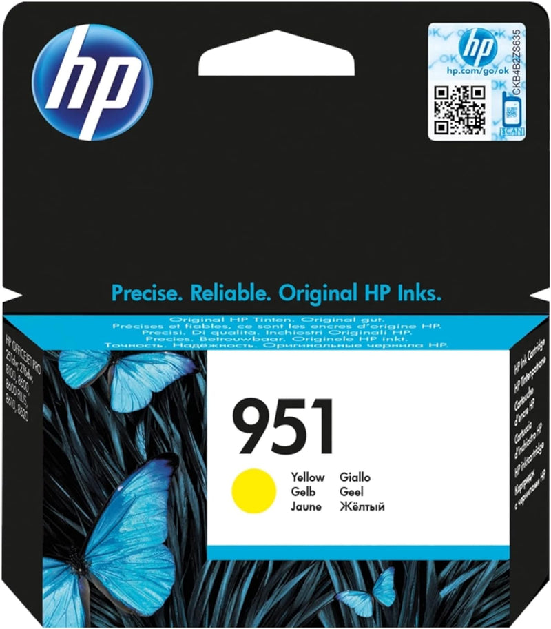 Cartuccia Originale HP 951 Giallo