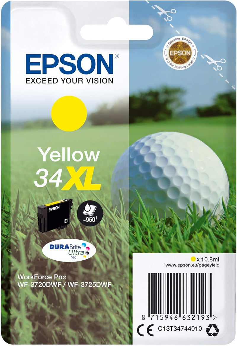 Cartuccia Originale Epson 34 XL Giallo