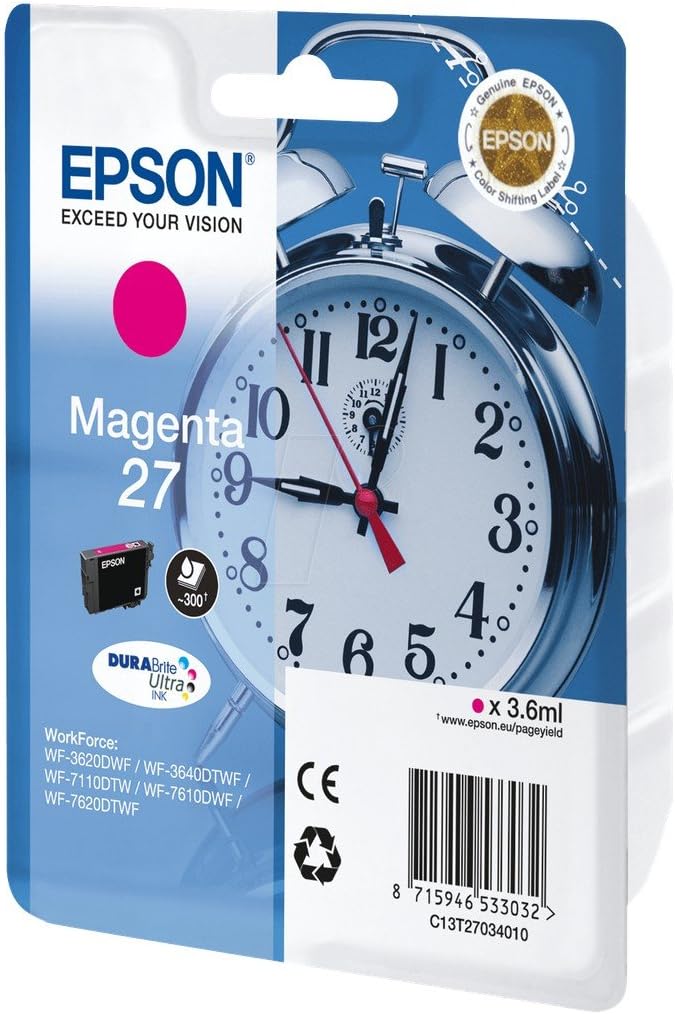 Cartuccia Originale Epson 27 Magenta