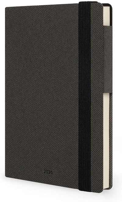 Agenda 12 Mesi Legami Settimanale Small 2026 Deep Graphite con Chiusura ad Elastico