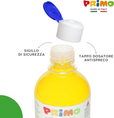 Colore Acrilico per Tessuti Morocolor Primo Giallo 300 ml