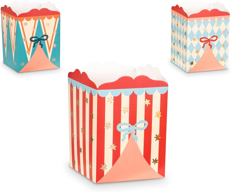 Contenitore in Carta Circus Multicolor 8 x 11,5 x 8 cm - 6 pezzi