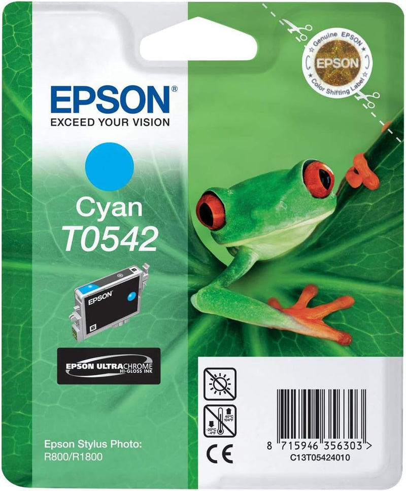 Cartuccia Originale Epson T0542 Ciano