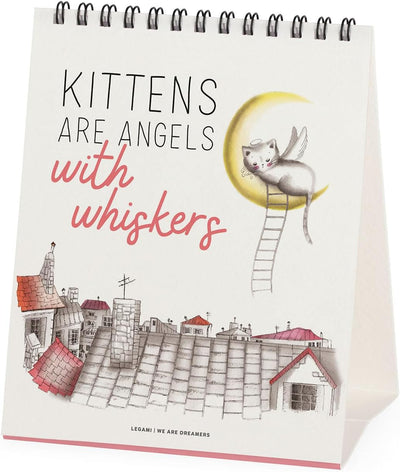 Calendario da Tavolo 12 Mesi Legami con Planner Annuale 2026 Sketchy Cats 12 x 14,5 cm