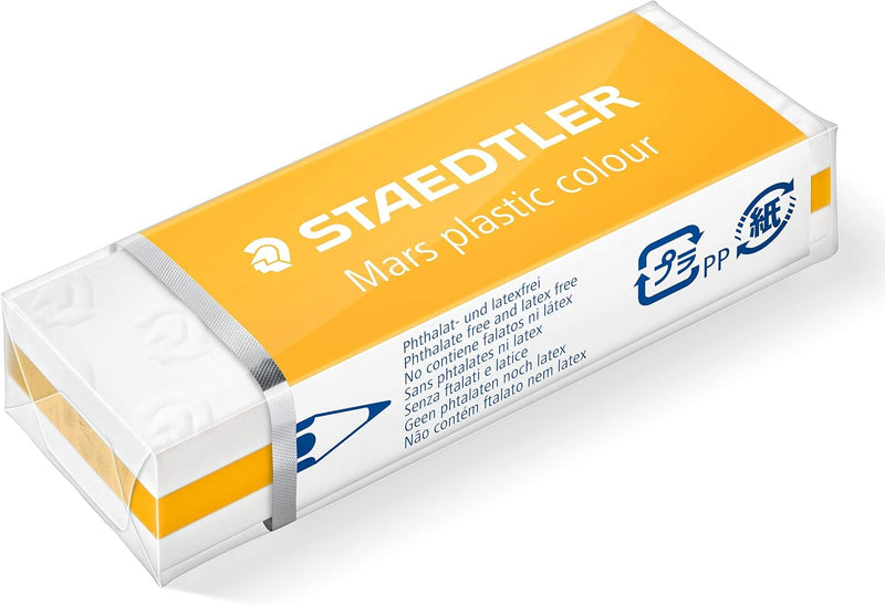 Gomma Staedtler Mars Plastic Colour Giallo Oro