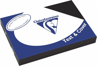 Copertina in Cartoncino Clairefontaine A4 / 240 gr / Nero / 100 pezzi