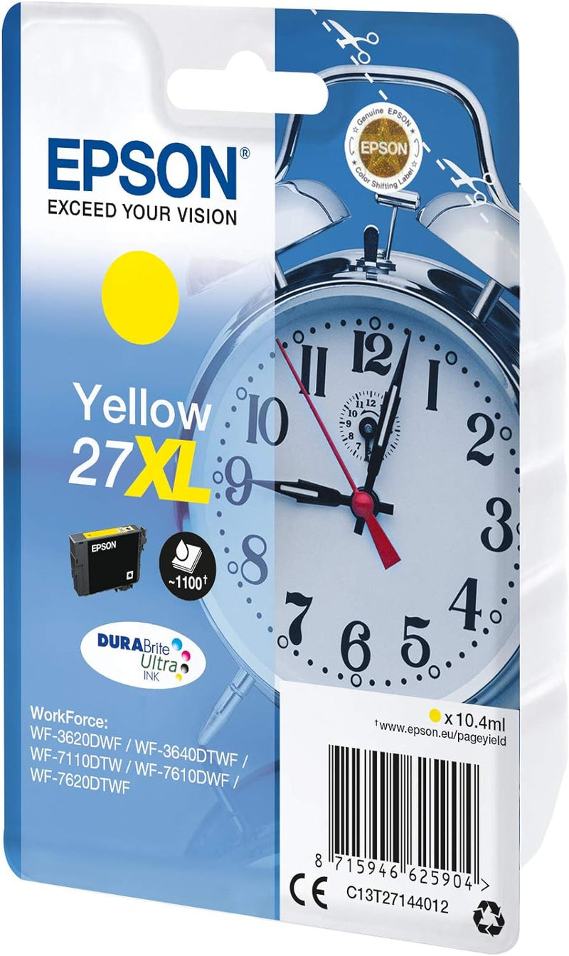 Cartuccia Originale Epson 27XL Giallo