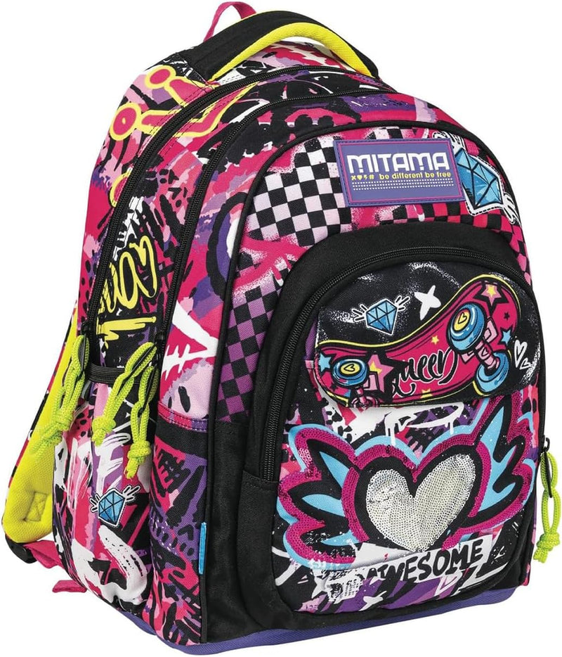 Zaino New Plus Mitama Triplo Scomparto Urban Queen