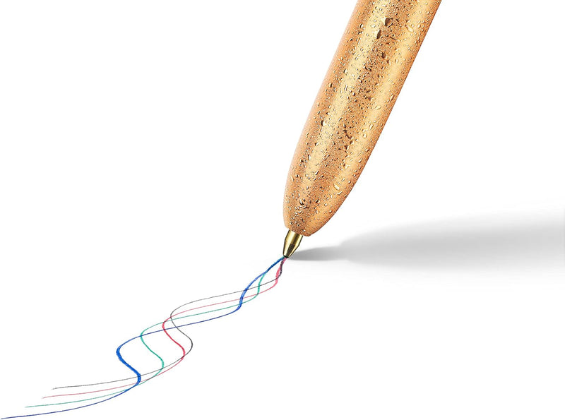 Penna a Sfera Bic Party Champagne Gold a 4 Colori