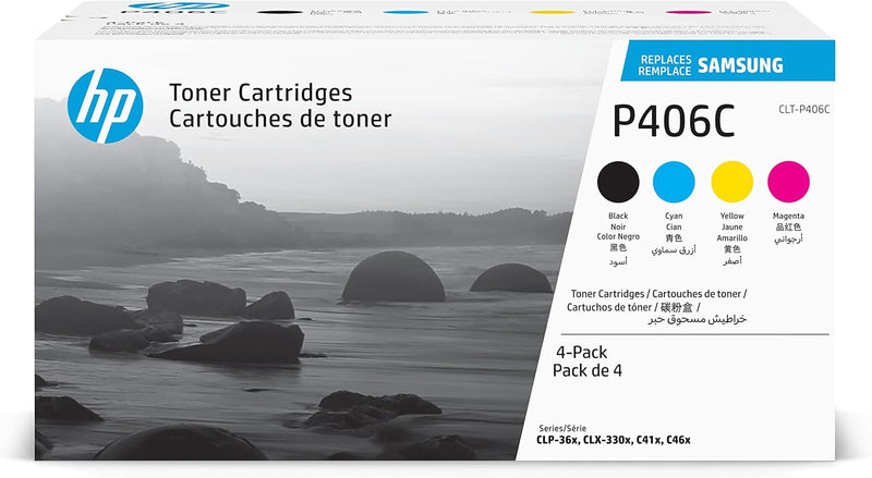 Multipack Toner Originale HP P406C Ciano + Magenta + Giallo + Nero