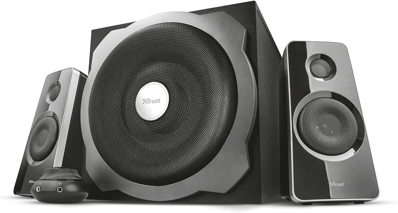 Set Altoparlanti Trust Tytan 2.1 con Subwoofer