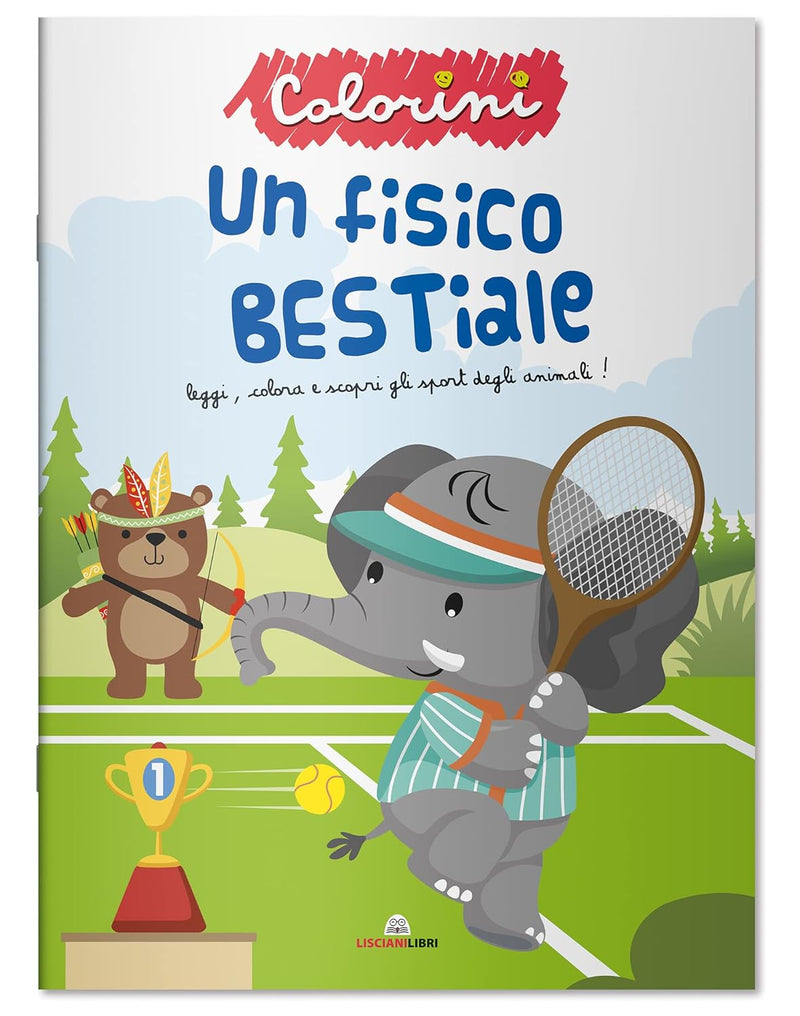 Album da Colorare "Un fisico bestiale"