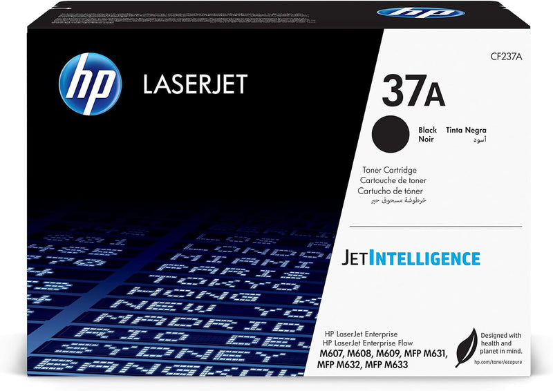 Toner originale LaserJet HP 37A Nero