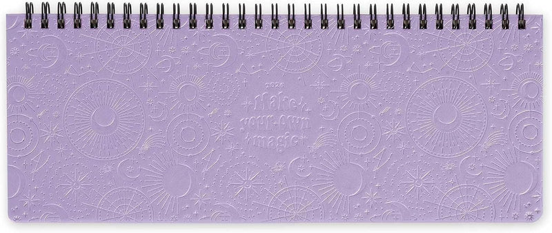 Planner da Scrivania 12 Mesi Legami Orizzontale 2026 Mystic Lilac
