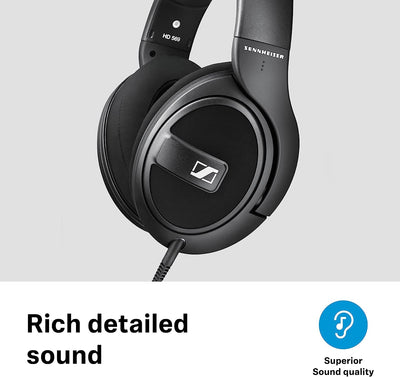 Cuffie Over-Ear Posteriori Chiuse Sennheiser HD 569 Nero