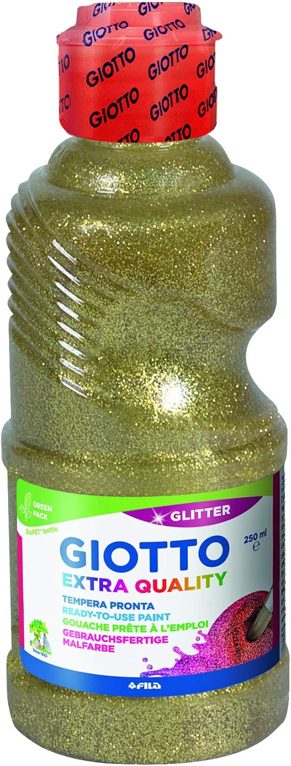 Tempera Glitterata Giotto 250 ml Oro