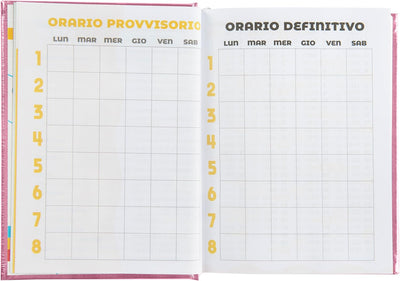 Diario 16 Mesi 25/26 Special Comix Mini Rosa