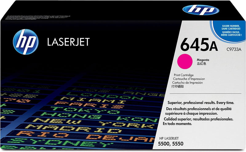 Toner Originale LaserJet HP 645A Magenta