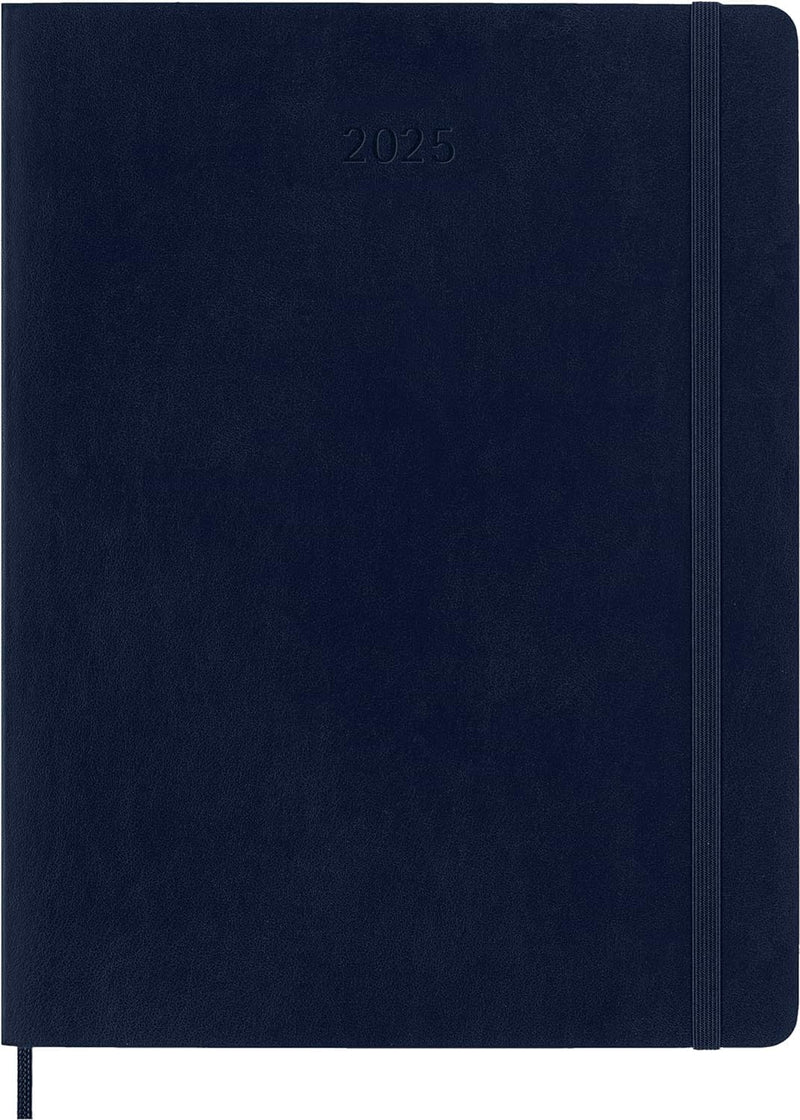 Agenda 12 Mesi Settimanale XL con Copertina Morbida Moleskine 2025