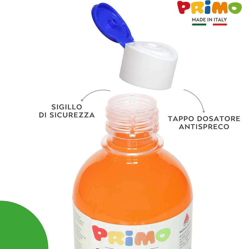 Colore Acrilico per Tessuti Morocolor Primo Arancio 300 ml